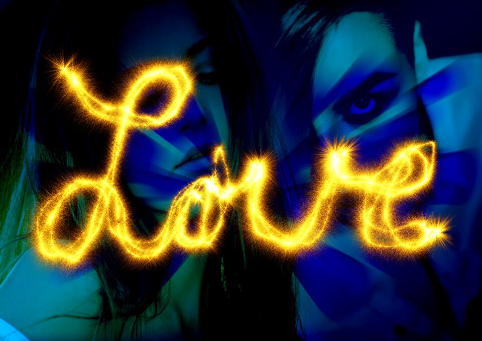 Particles brush eyes