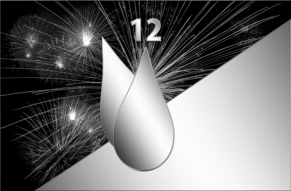 Twelve fireworks minutes