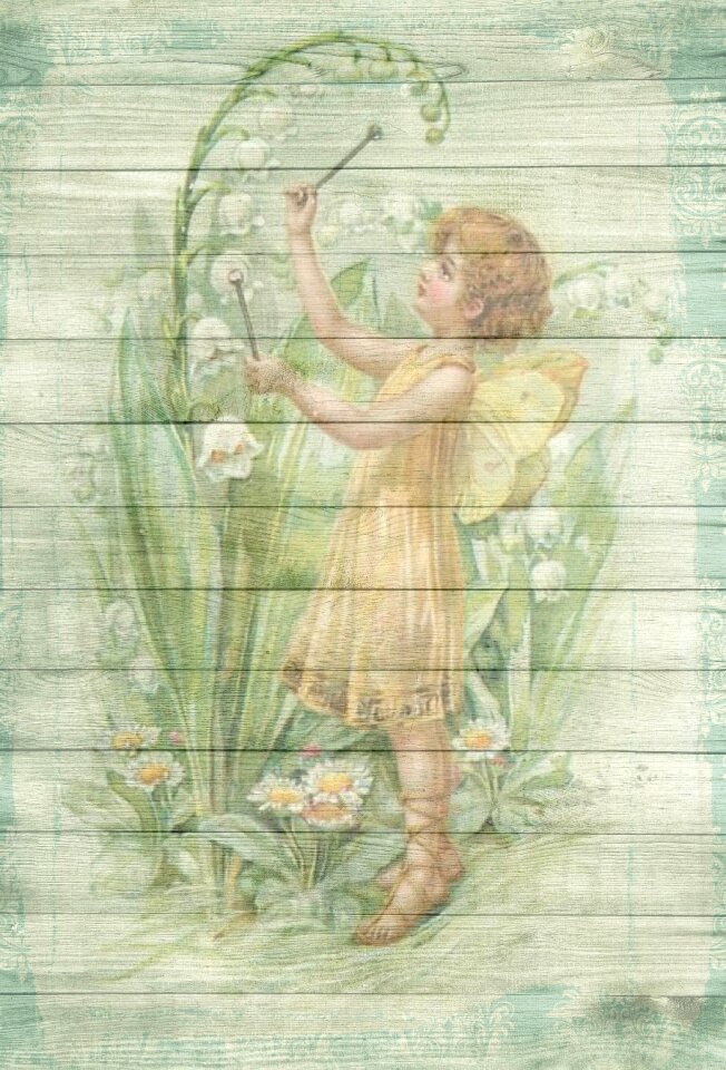 Spring child lily of the valley
