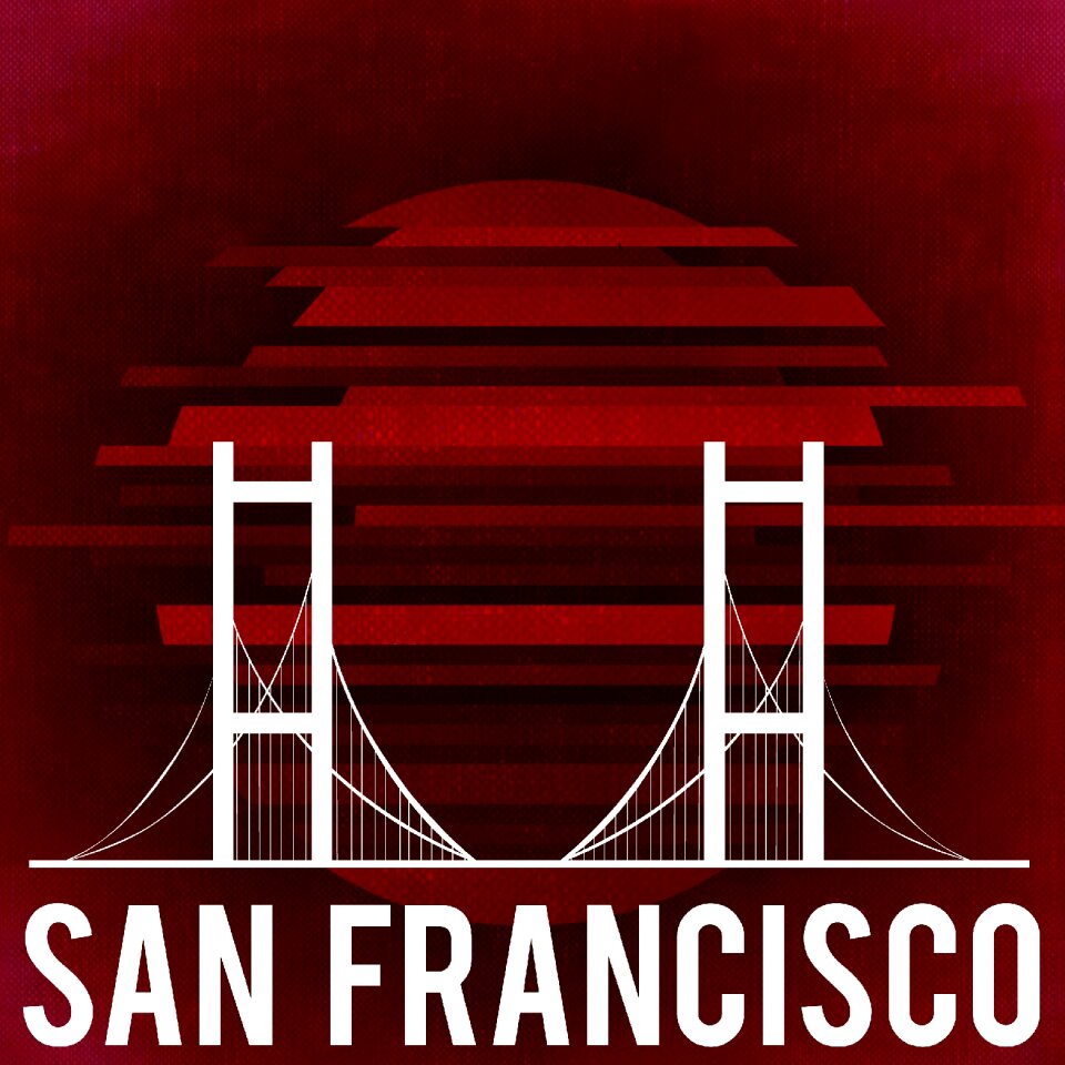Background san francisco Free illustrations