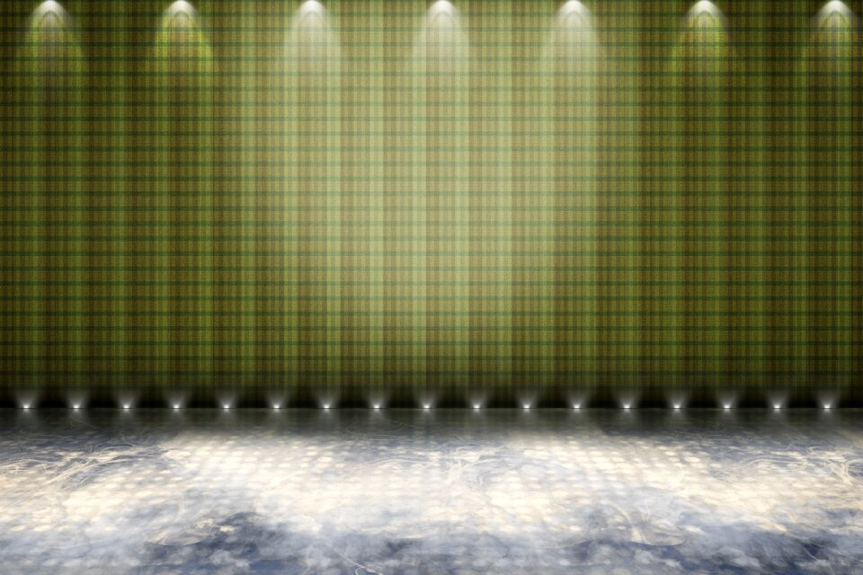 Stage wall Free illustrations