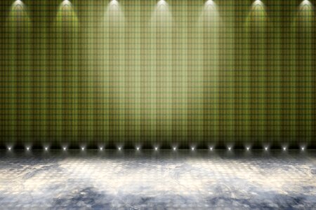 Stage wall Free illustrations