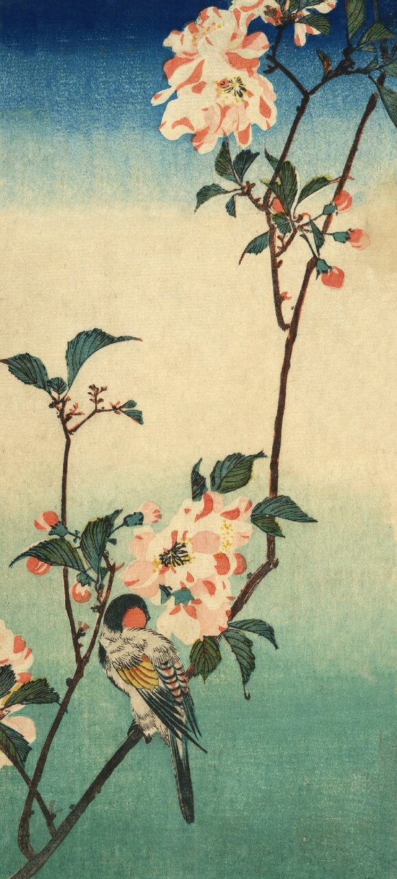 Antique old watercolour