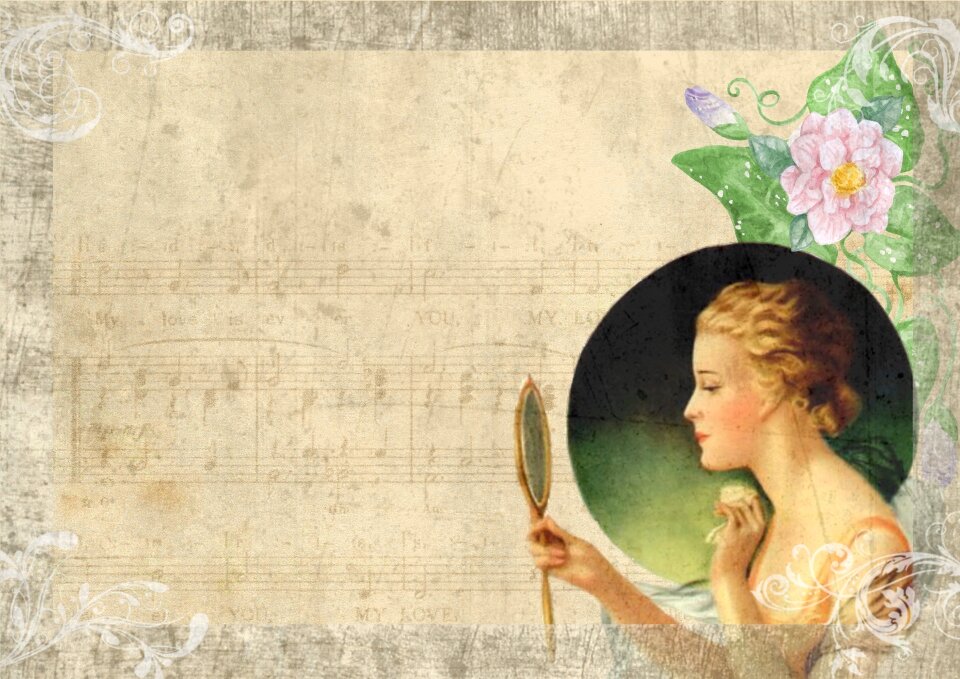 Dancing beauty background