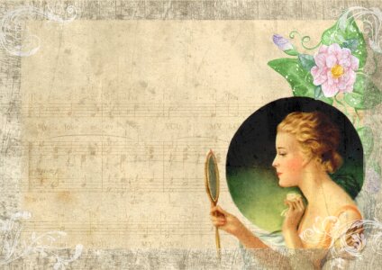 Dancing beauty background