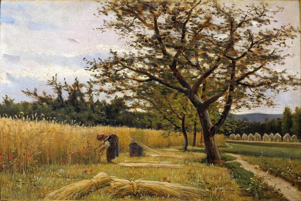 Artistry oil on canvas farm
