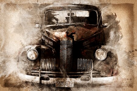 Vintage vehicle transportation