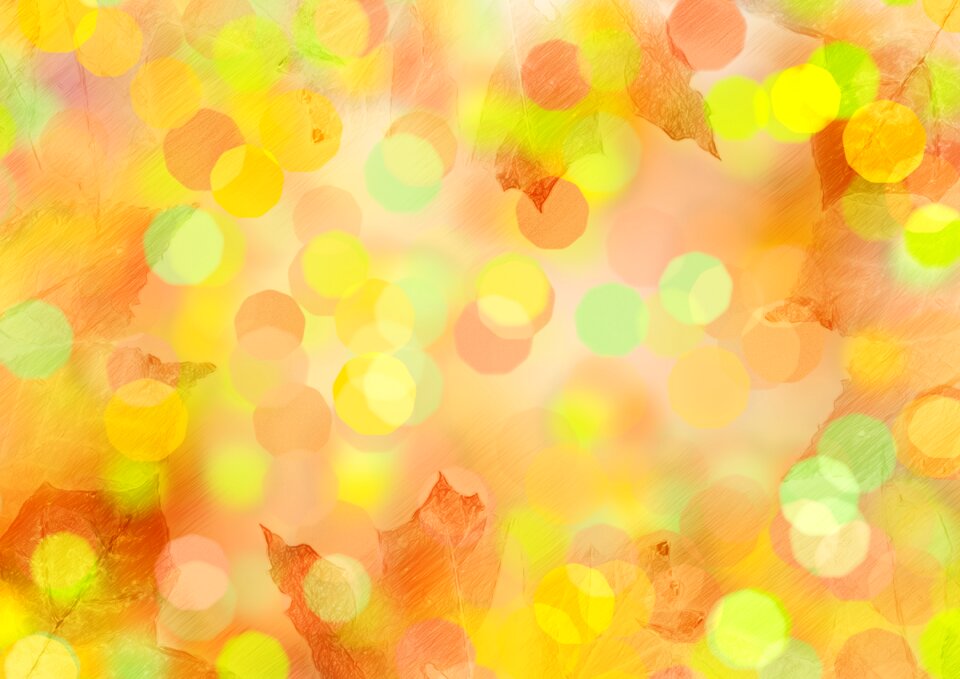 Leaves colorful golden autumn