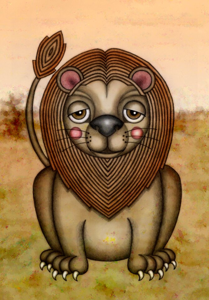 Animal leon Free illustrations