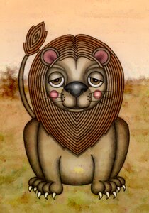 Animal leon Free illustrations
