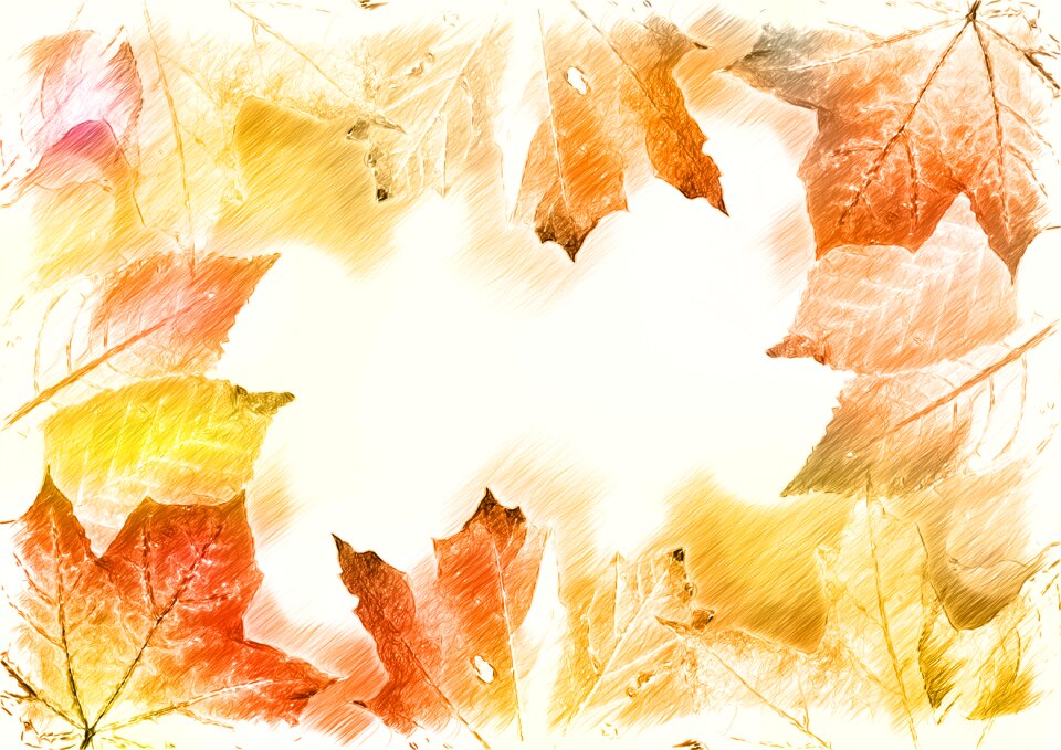 Leaves colorful golden autumn