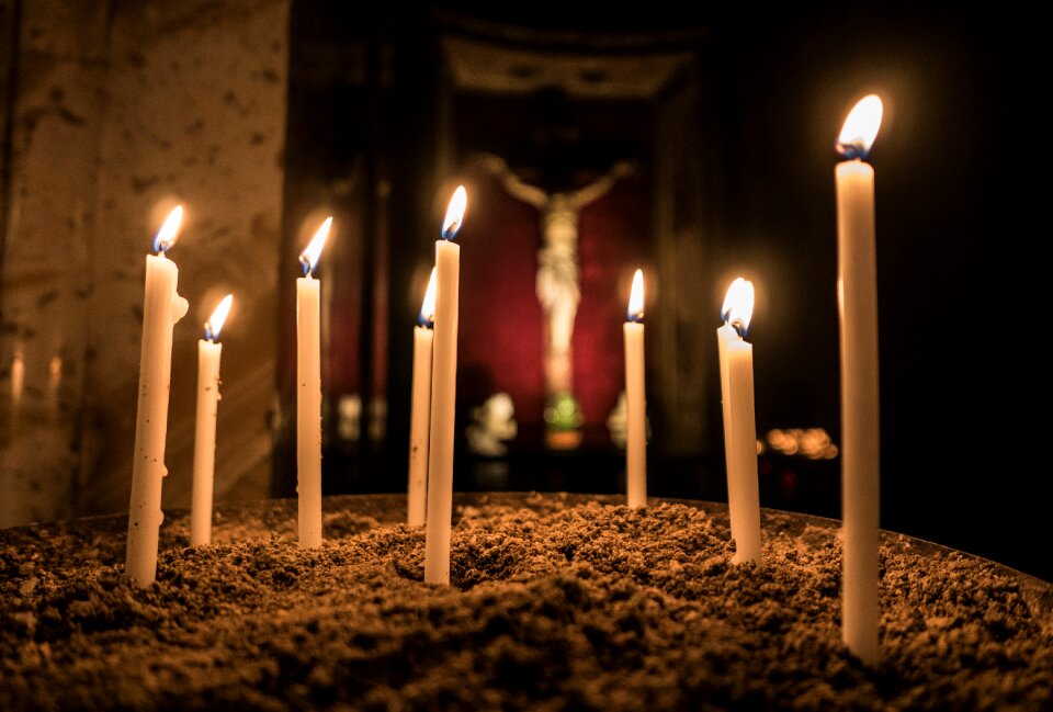 Crucifix jesus light