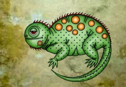 Reptile iguana Free illustrations