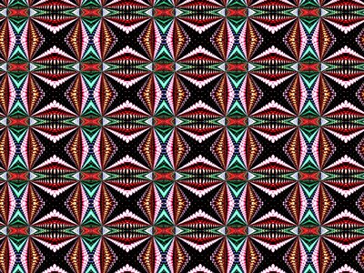 Stamping pattern fabric