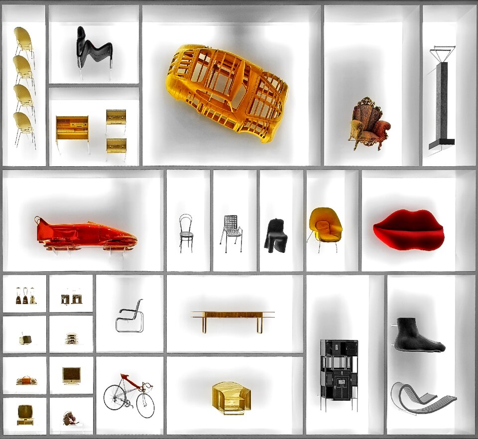 Industriedesign color key Free illustrations