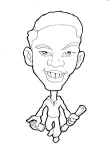 Caricatura zeus karigrafix