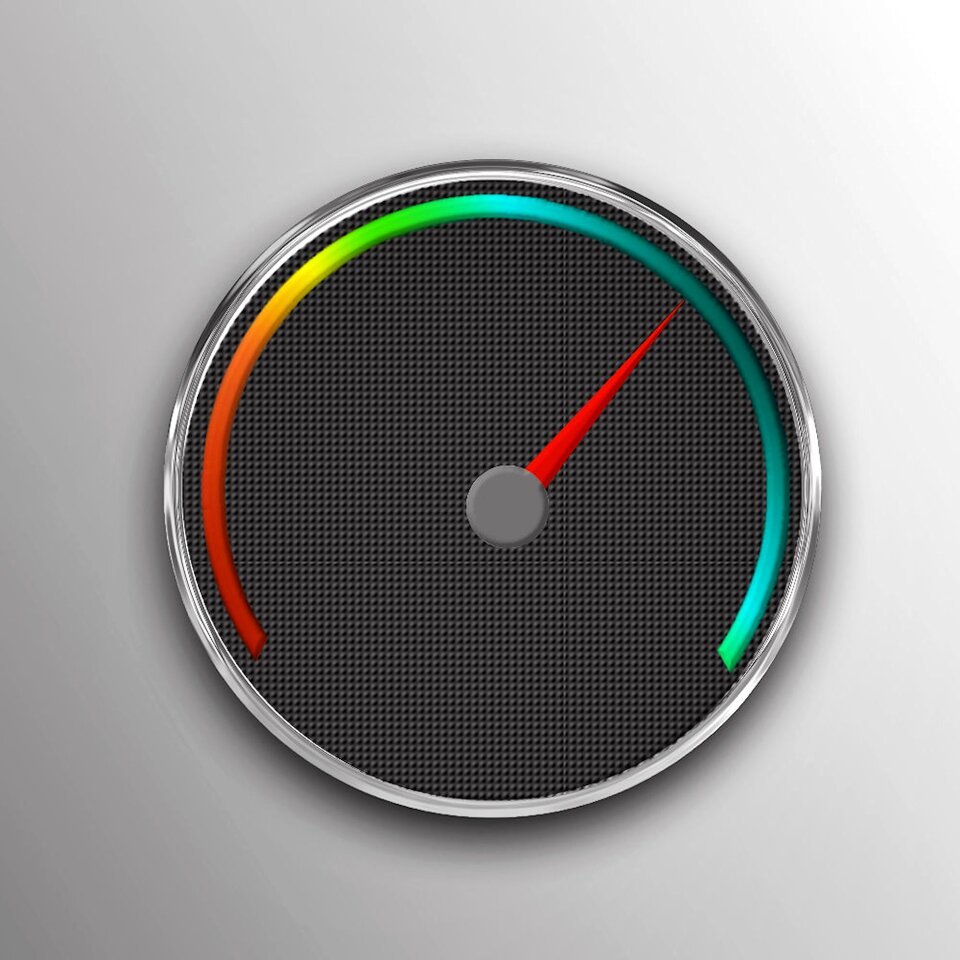 Speed download speedometer