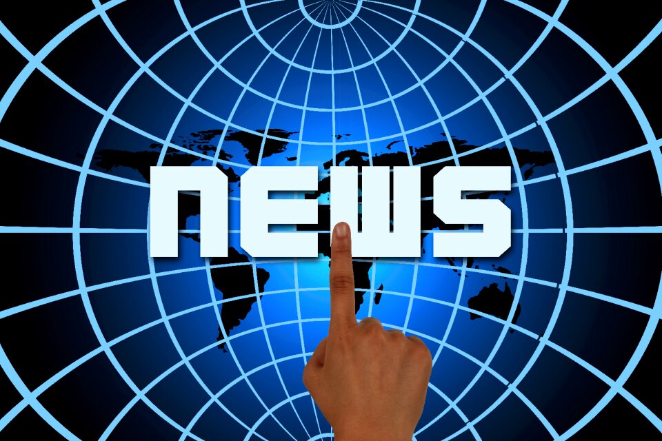 News continents globe