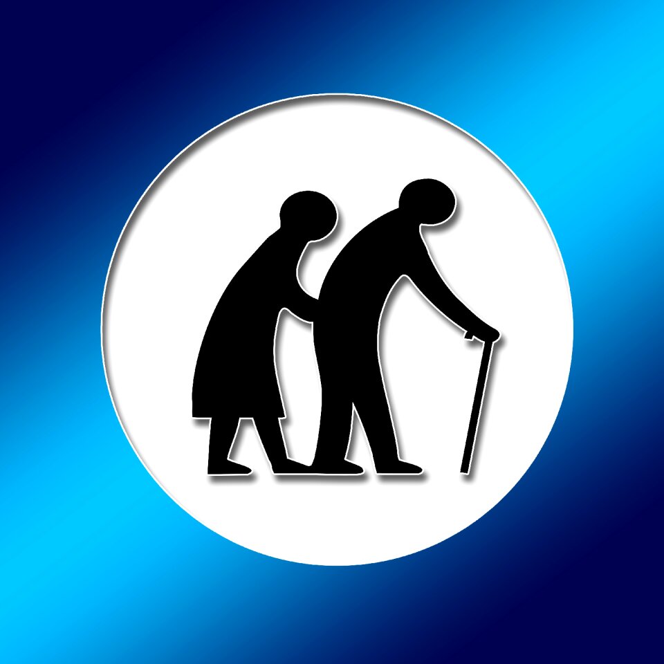 Old people's home help human