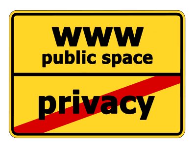 Privacy warning web