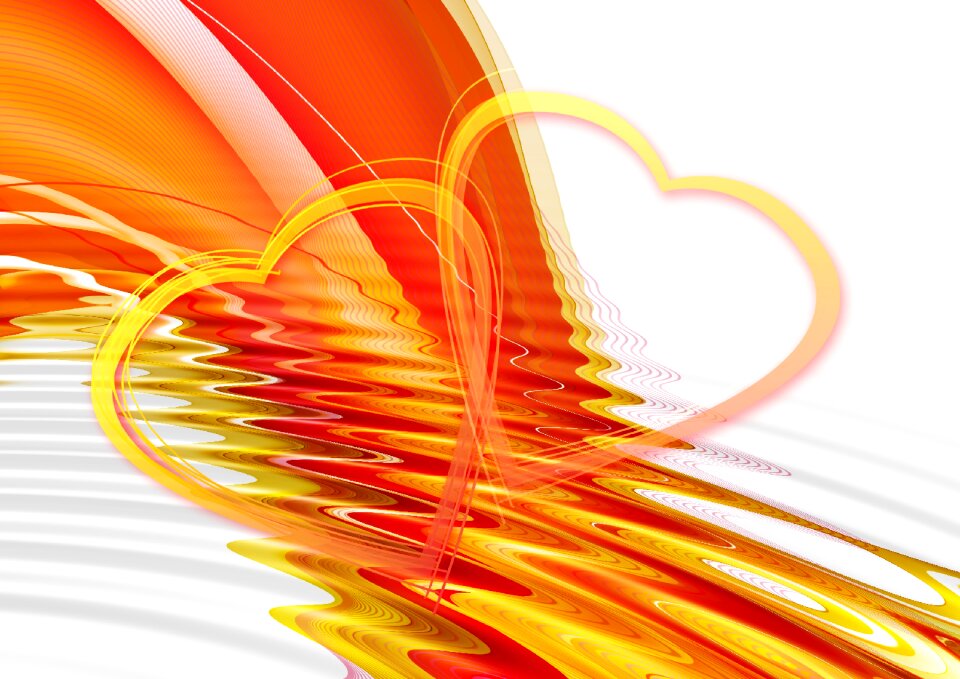 Abstract relationship valentine's day