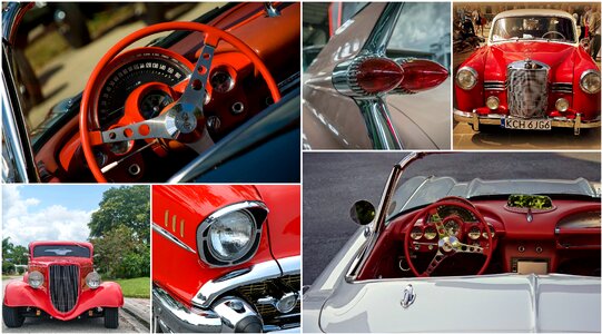 Classic vintage vehicle