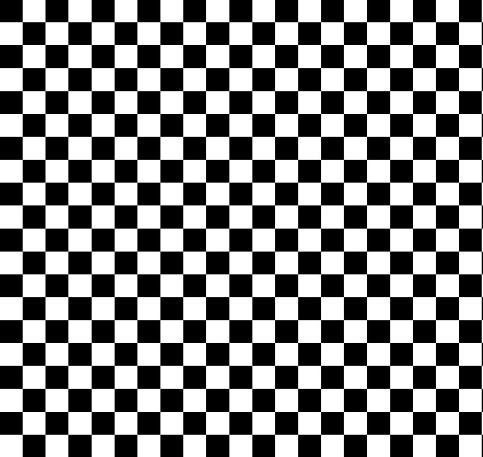 Black white checkered