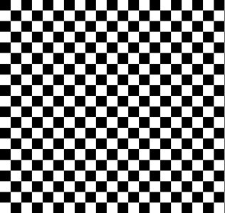 Black white checkered
