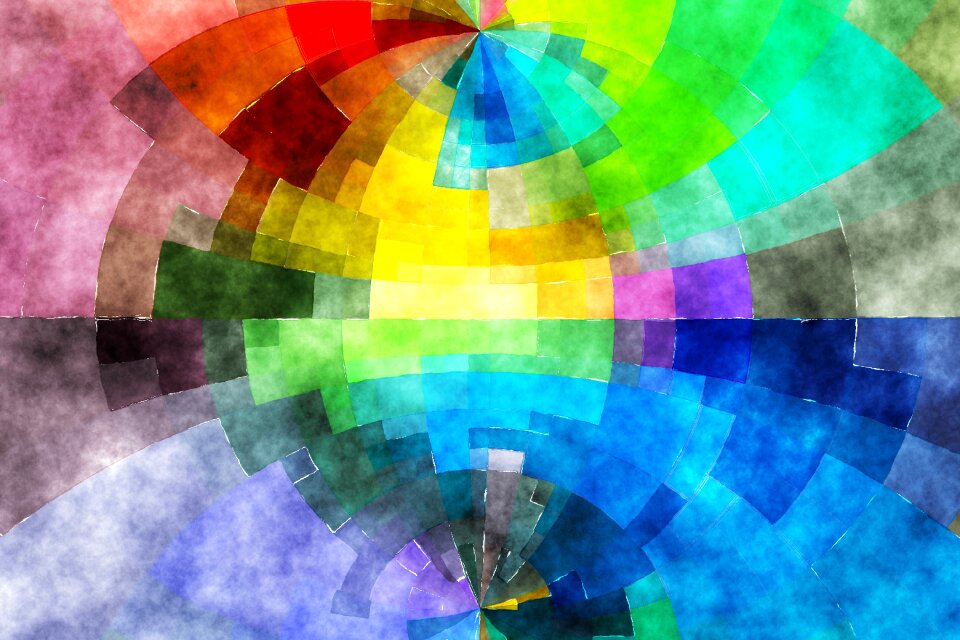 Circle abstract pattern