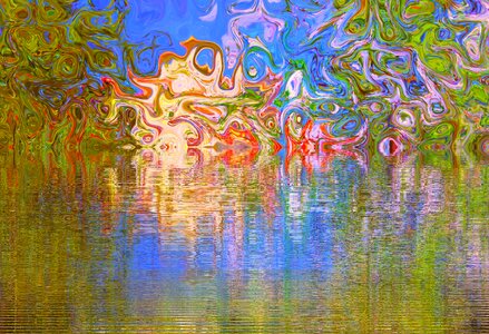 Pattern abstract mirroring