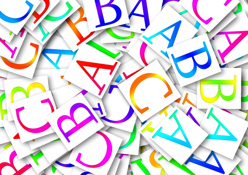 Read alphabetically abc