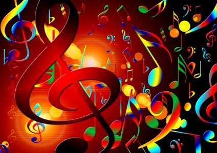 Concert musician notenblatt