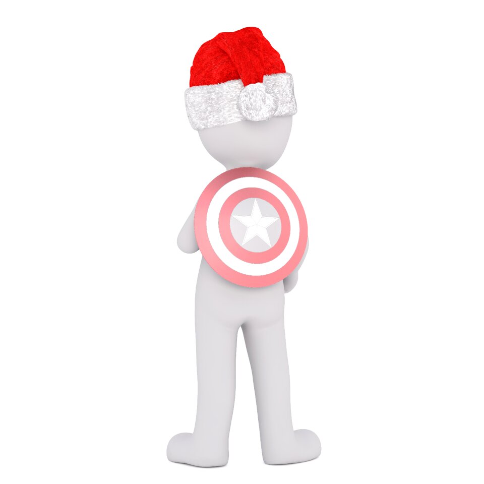 3d santa hat christmas santa hat