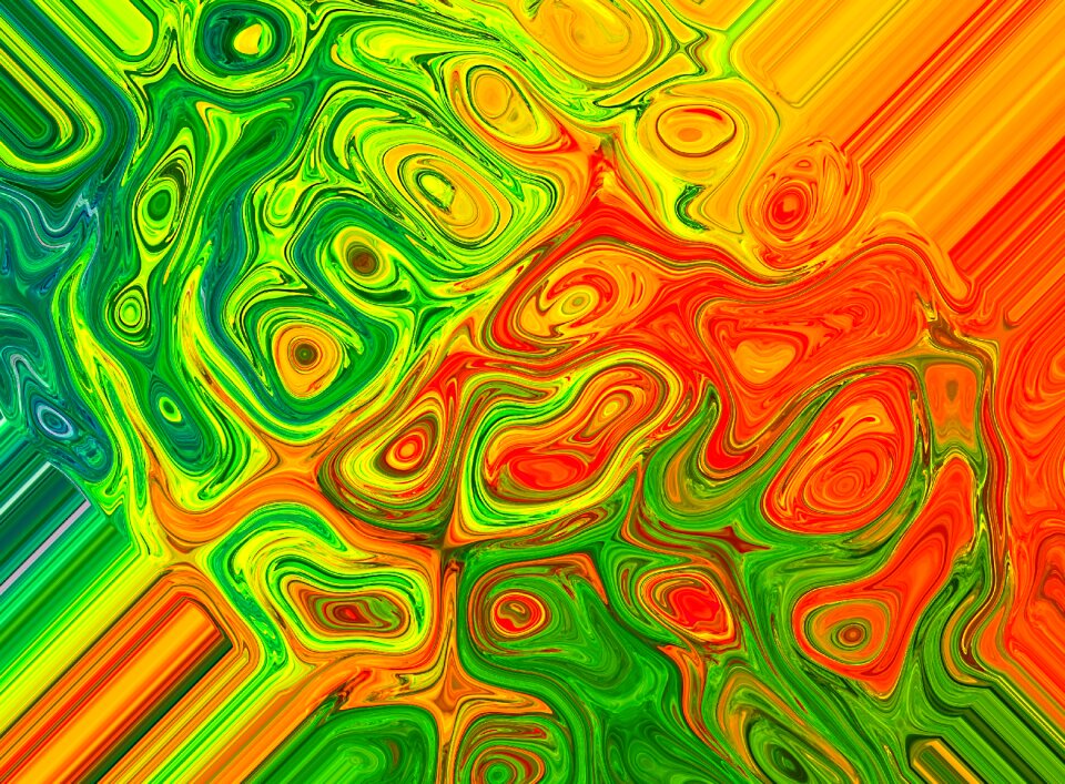 Structure abstract colorful