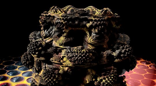 Organism conceptual black egg