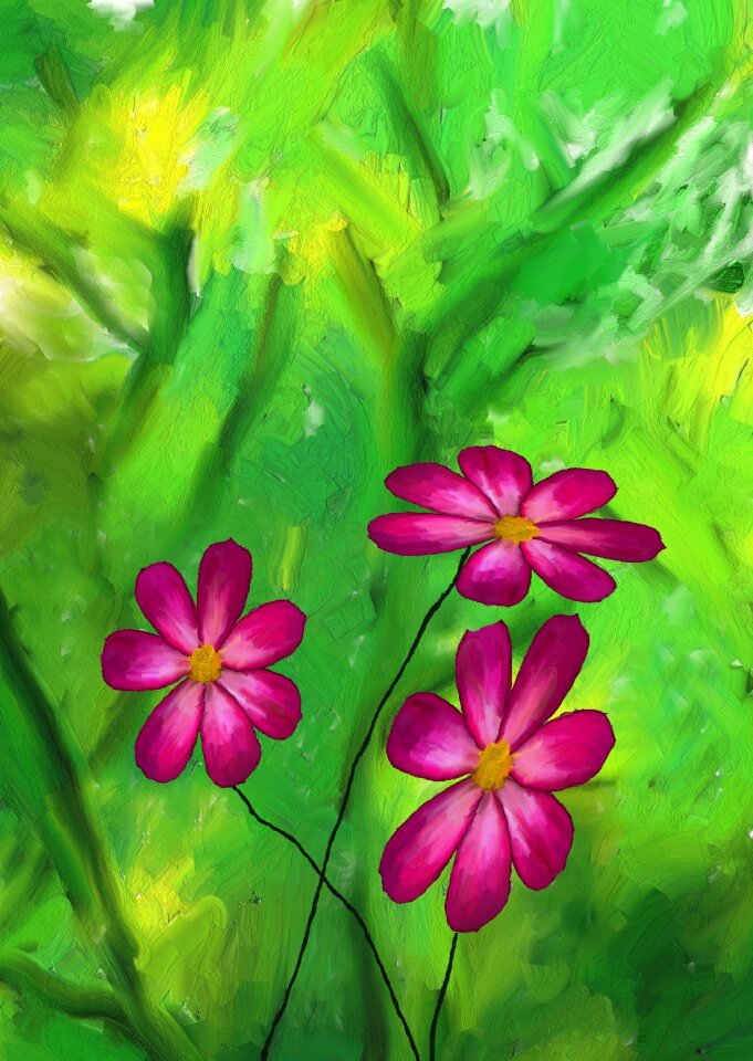 Natural blossom bloom