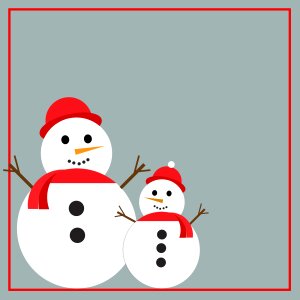 Ice red christmas