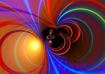 Round curve graphics