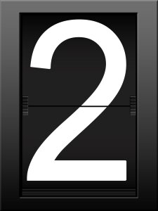 Number digit ad