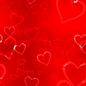 Love heart valentine pattern