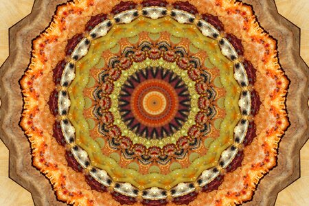Pattern background kaleidoscope