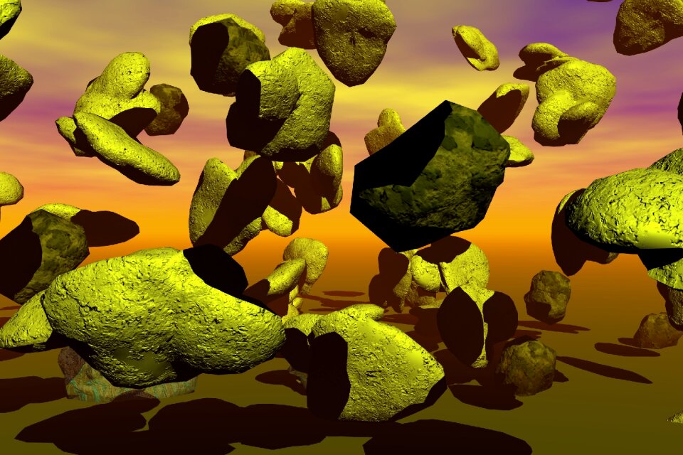 Backgrounds texture mess