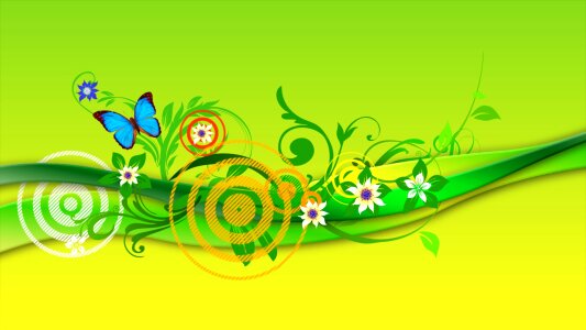 Nature beauty card