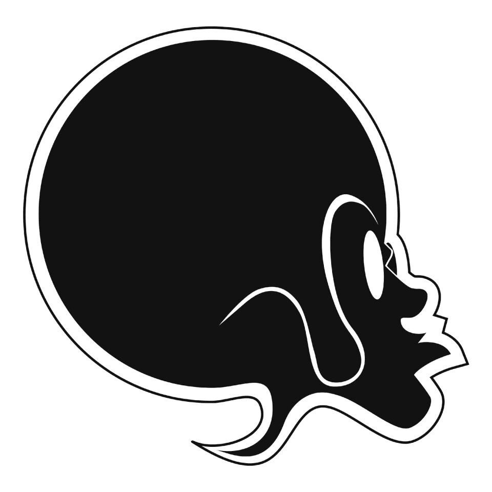 Silhouette monochrome black