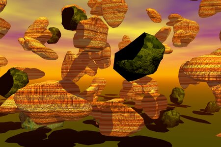 Backgrounds texture mess