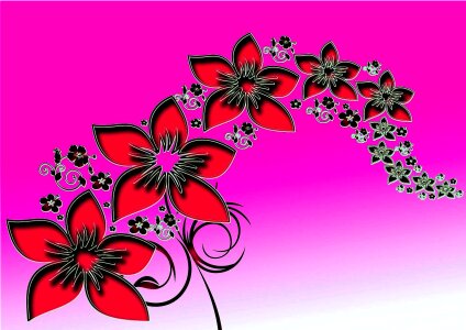 Background pink beauty Free illustrations