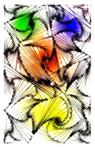 Abstract drawing Free illustrations