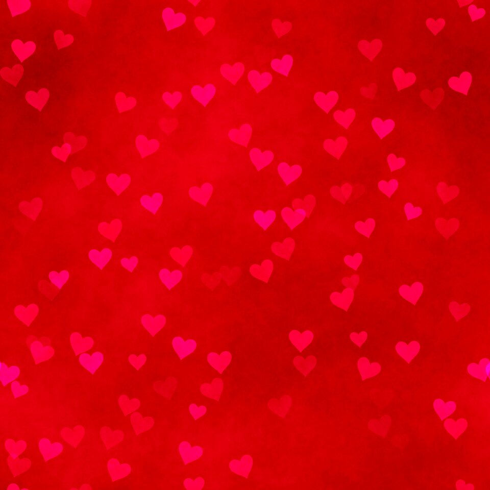 Love heart valentine pattern