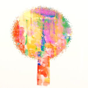Ink blend effect