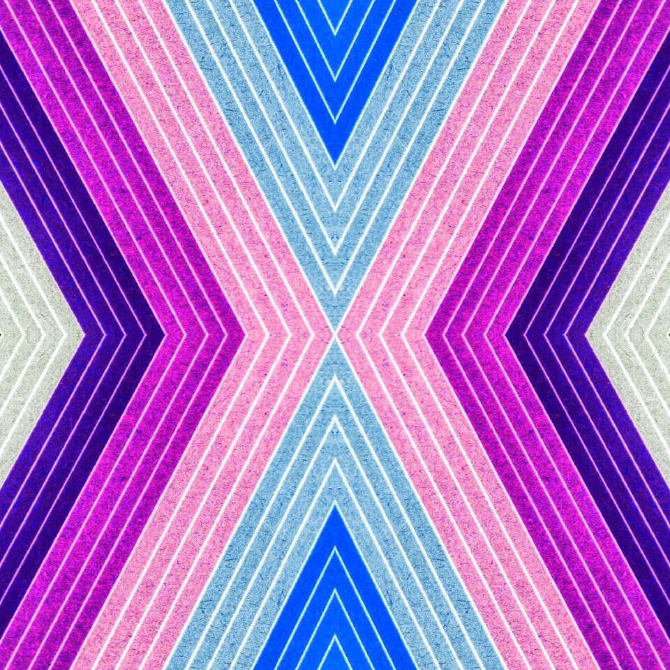 Layers aqua blue